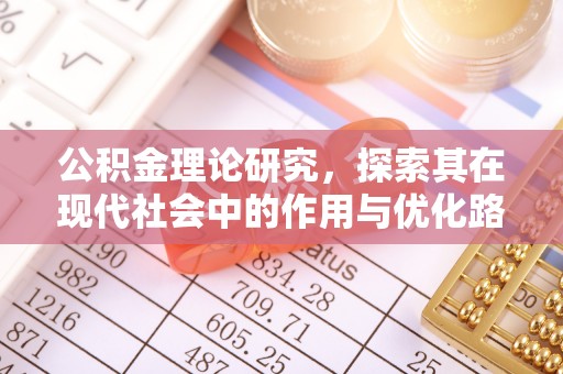 机会公积金理论研究，探索其在现代社会中的作用与优化路径