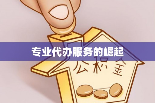 机会专业代办服务的崛起