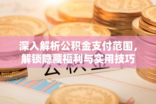 机会深入解析公积金支付范围，解锁隐藏福利与实用技巧