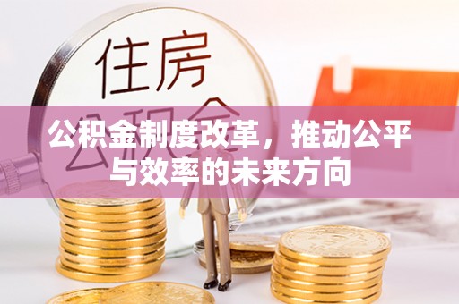 机会公积金制度改革，推动公平与效率的未来方向